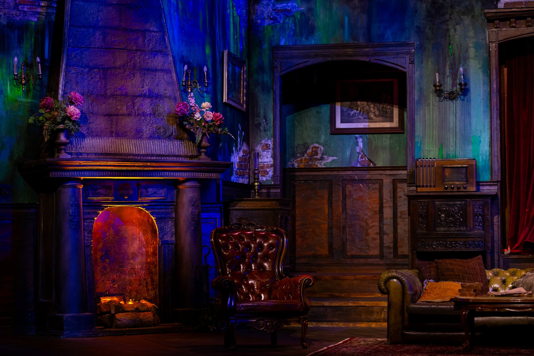 Themed Gothic interior built by Concept Factory